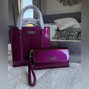 KATE SPADE KENZIE TOTE WITH WALLET